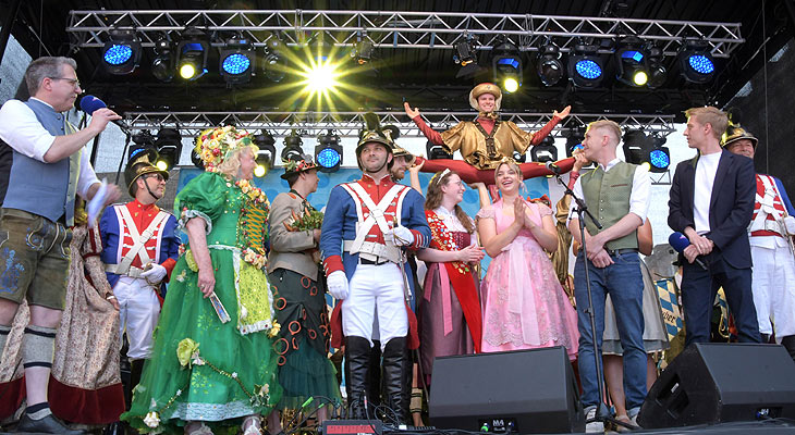 Eröffnung des Stadtgründungsfestes am 14.06.2025 (©Foto: Ingrid Grossmann) 